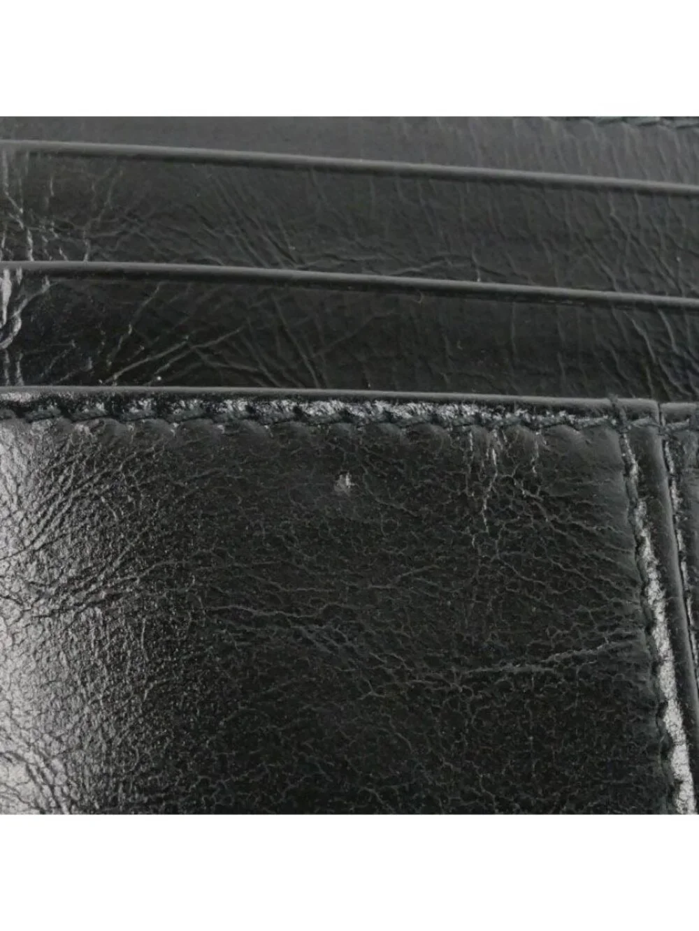 Prada Soft Looks Triangle Logo Card Case Black